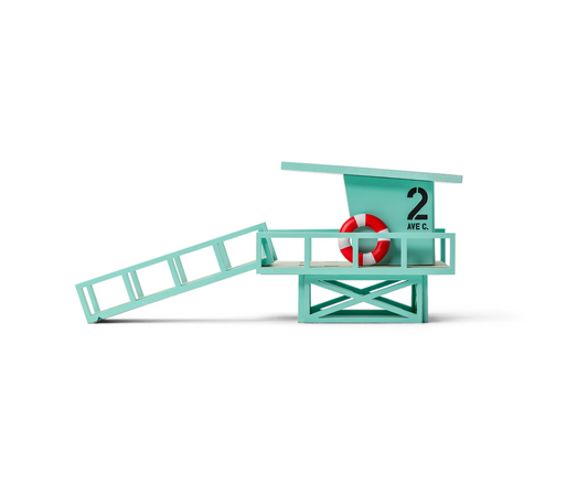 Candylab | Malibu Beach Lifeguard Tower