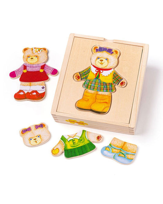Bigjigs | Mr & Mrs Bear Puzzle