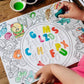 Hey Doodle | Silicone Sensory & Colouring Mat (various)