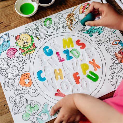 Hey Doodle | Silicone Sensory & Colouring Mat (various)