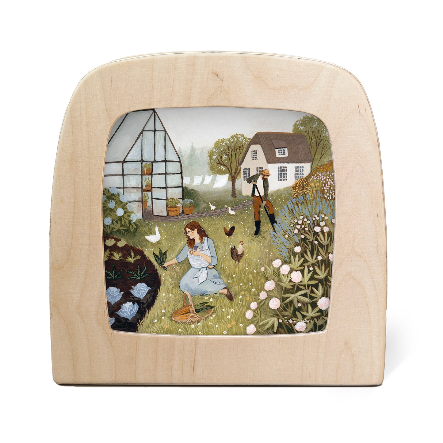 Toverlux | Silhouette Print - Robin Collection