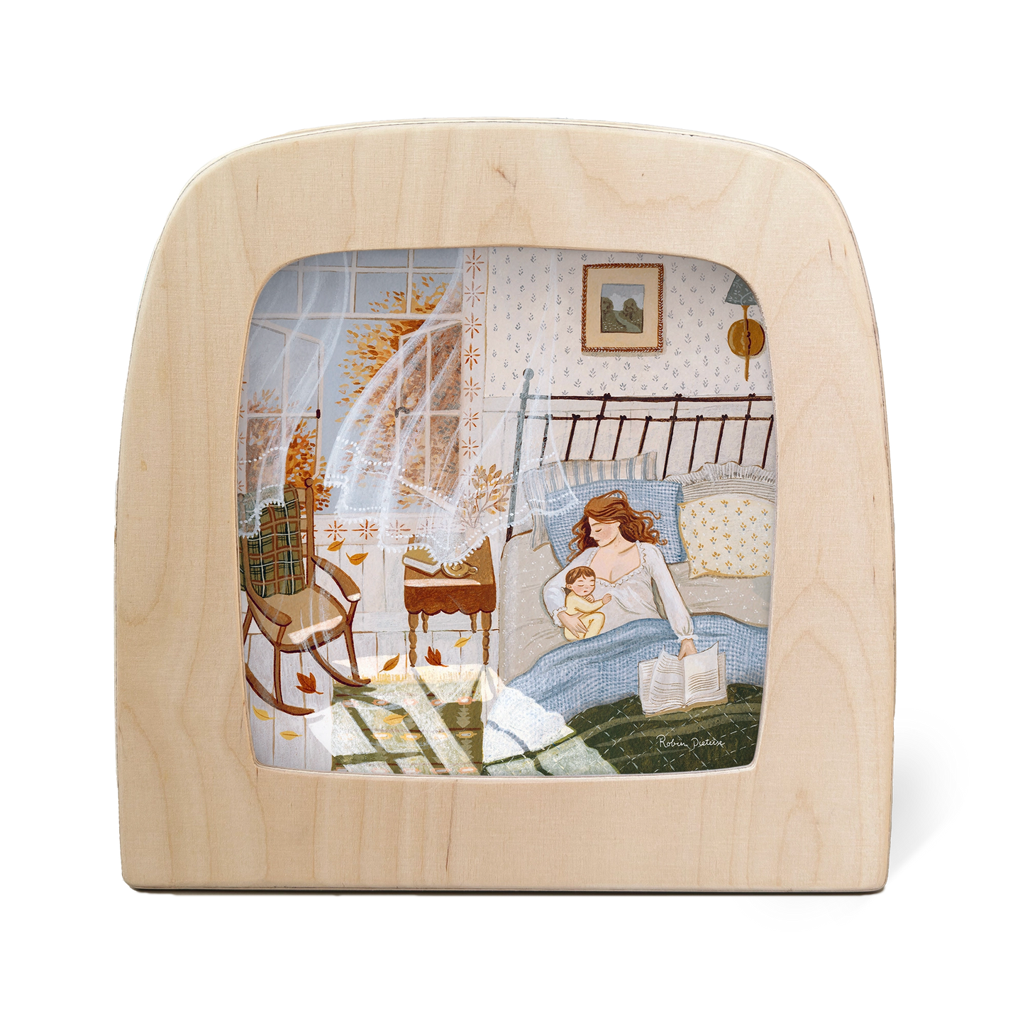 Toverlux | Silhouette Print - Robin Collection