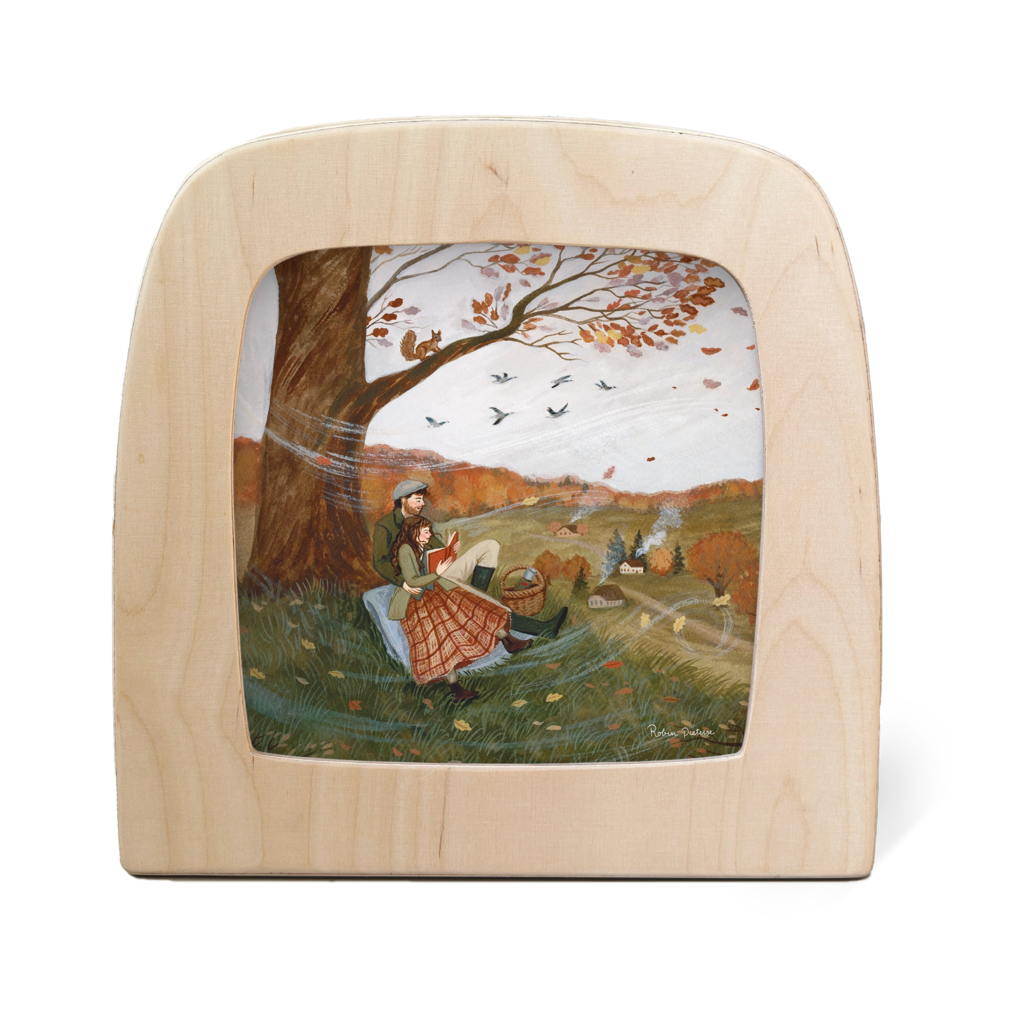 Toverlux | Silhouette Print - Robin Collection