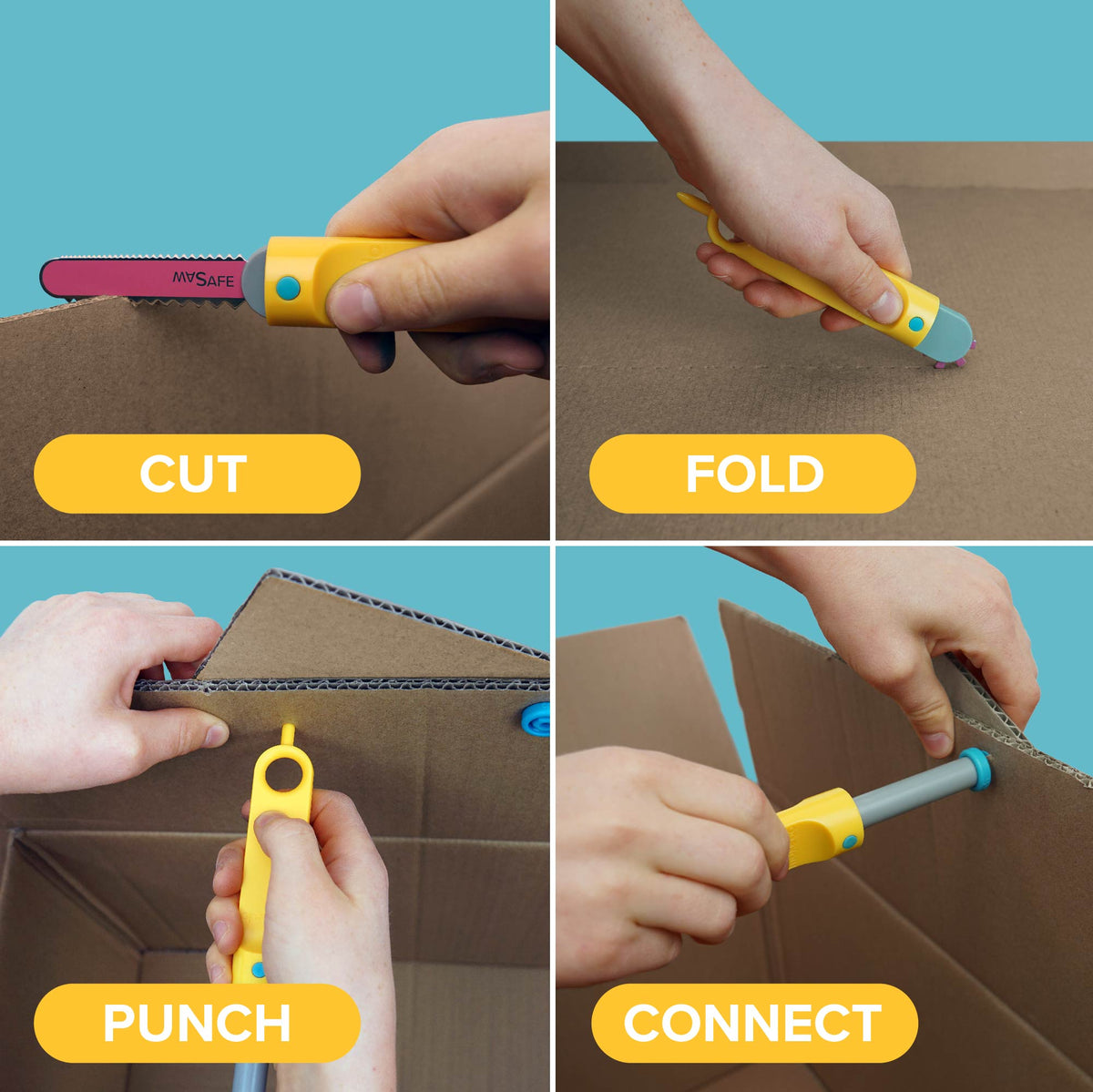 MAKE.DO | Upcycled Cardboard Construction - Toolkits (various)