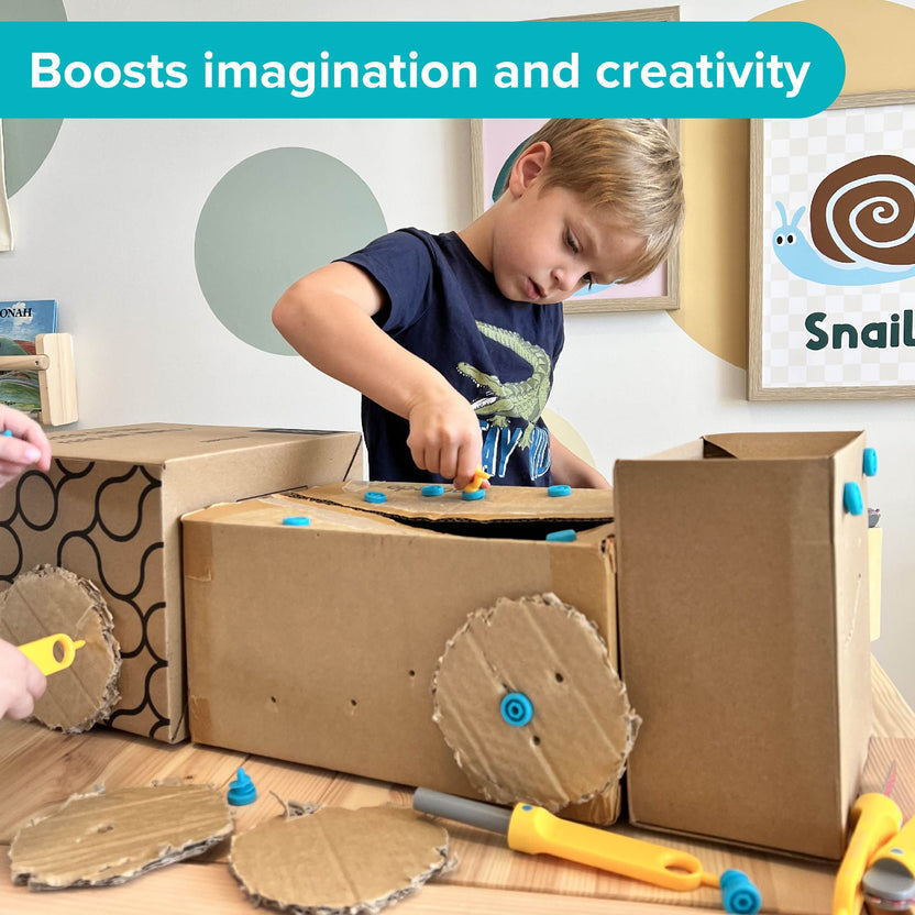 MAKE.DO | Discover - Upcycled Cardboard Construction Toolkit