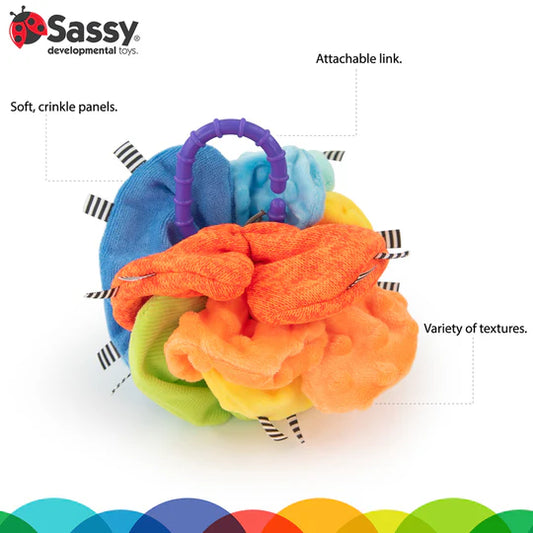 Sassy Baby | Crinkle Ball