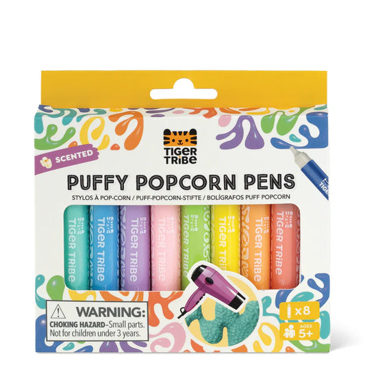 Tiger Tribe | Puffy Popcorn Pens
