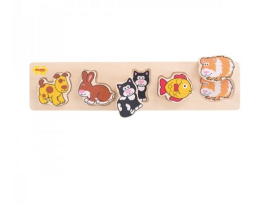 Bigjigs | Chunky Lift Out Puzzle Board (various)
