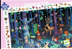 Djeco | 100pc Observation Puzzle (various)