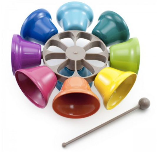 Artiwood | Rainbow Spinning Bells