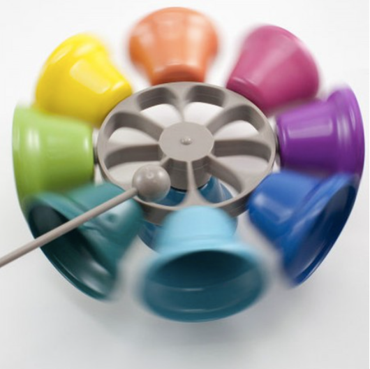 Artiwood | Rainbow Spinning Bells