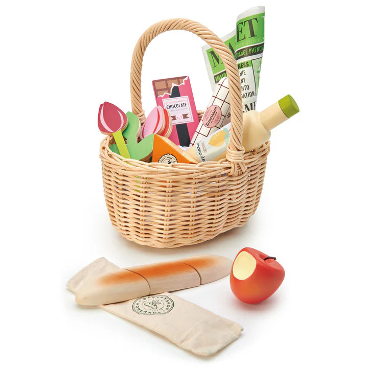Tender Leaf | Wicker Shopping Basket