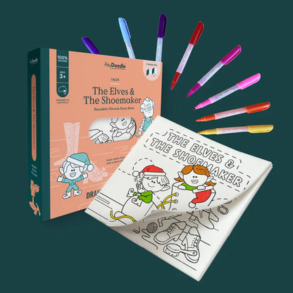 Hey Doodle | Silicone Colouring Book Tales (various)