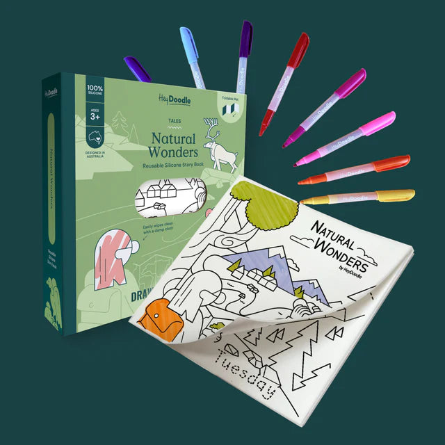 Hey Doodle | Silicone Colouring Book Tales (various)