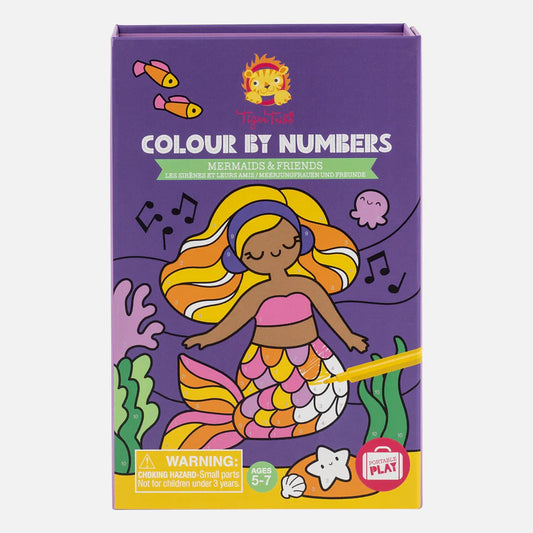 Tiger Tribe | Colour By Numbers - Mermaids & Friends