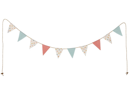 Maileg | Mini Garland - 10 flags