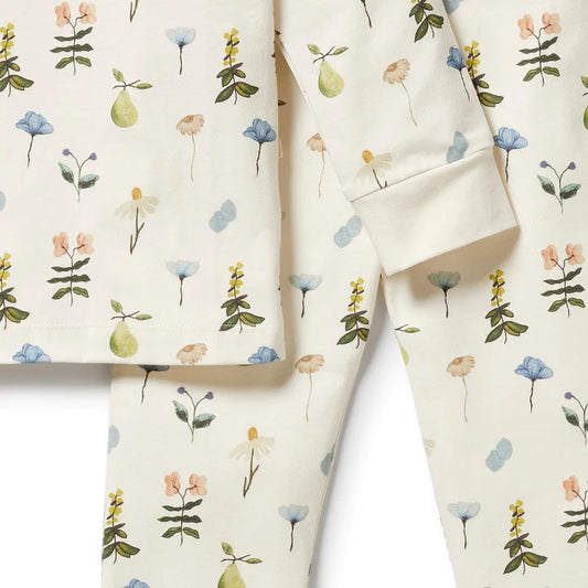 Wilson + Frenchy | Organic Long Sleeved Pyjamas - Petit Garden