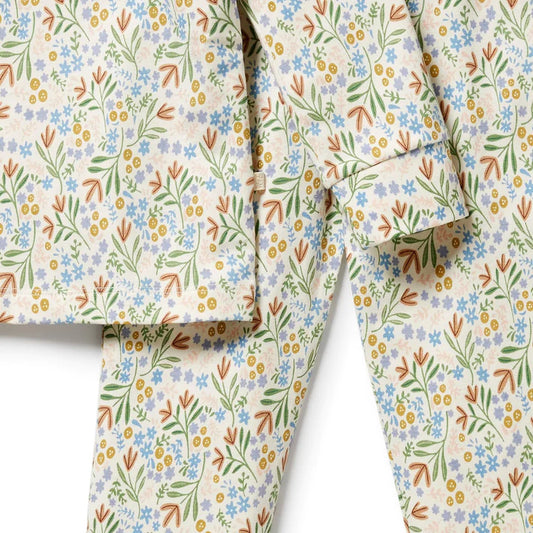 Wilson + Frenchy | Organic Long Sleeved Pyjamas - Tinker Floral