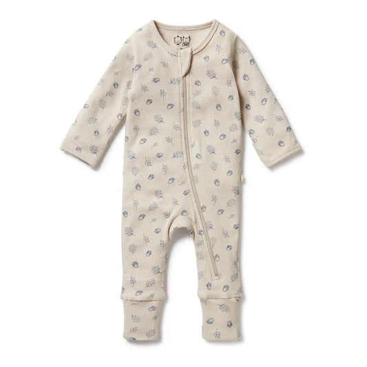 Wilson + Frenchy | Organic Zipsuit w/ feet (various)