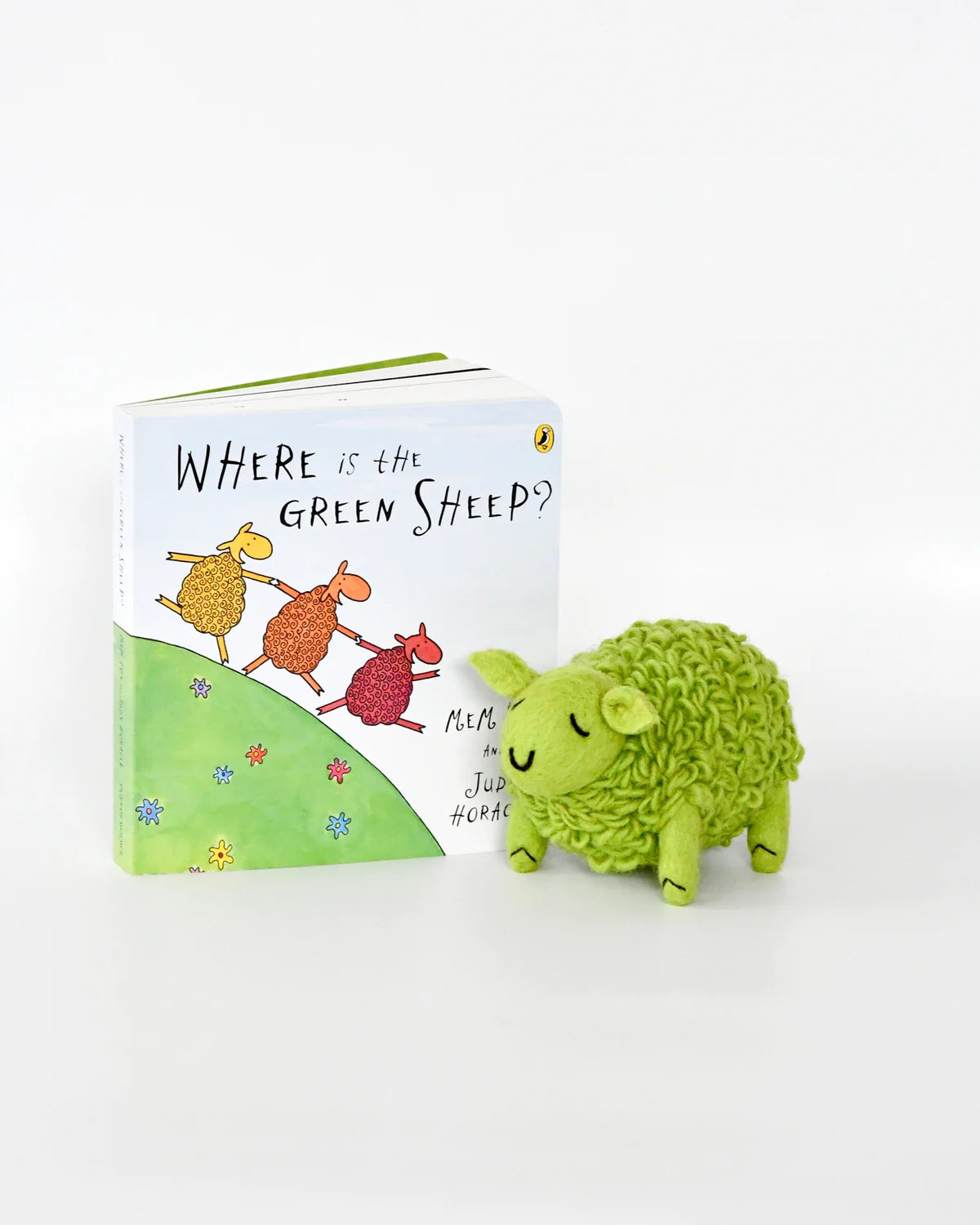 Tara Treasures | Where Is The Green Sheep (Toy & Book Set)