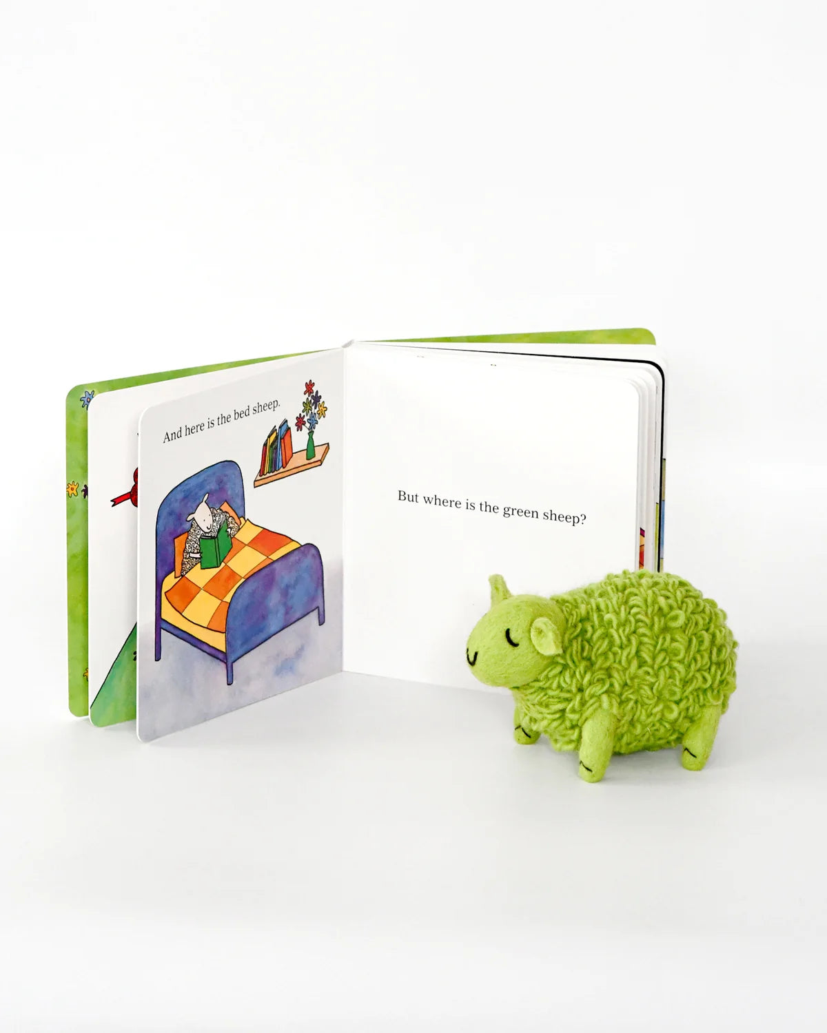 Tara Treasures | Where Is The Green Sheep (Toy & Book Set)