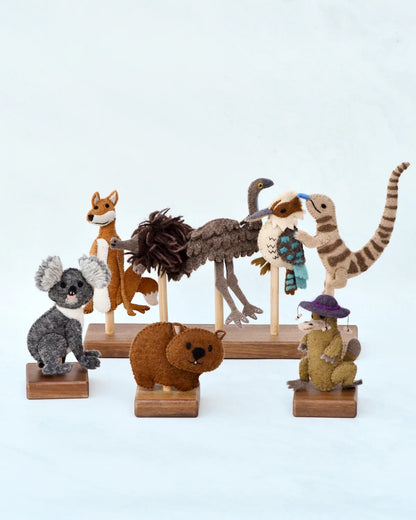 Tara Treasures | Finger Puppet - Wombat Stew