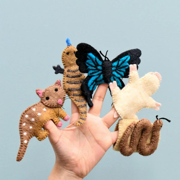 Tara Treasures | Finger Puppet Set - Australian Animals