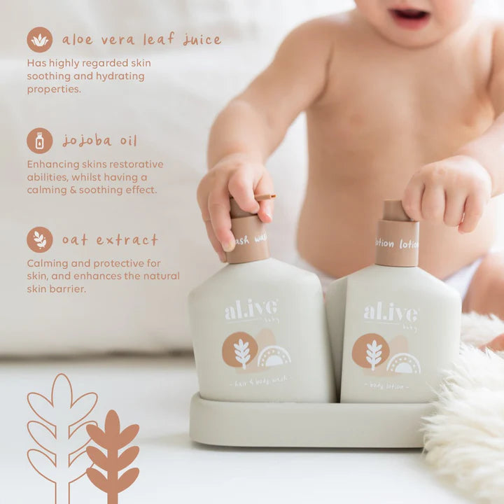 al.ive Body | Baby Hair & Body Duo (various)