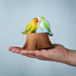 Bumbu | Tree Stump and Lovebirds Set