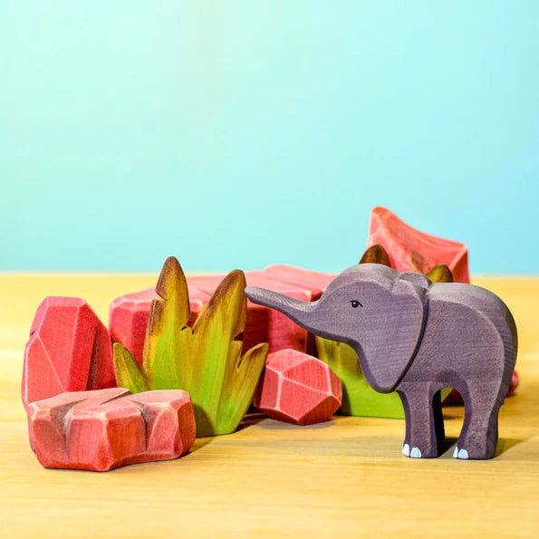 Bumbu | Elephants & Savanna Rocks SET