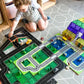 Learn & Grow Toys | Magnetic Tile Topper - Train Track