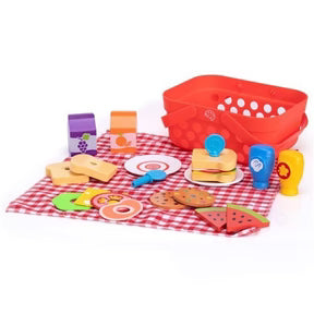 Fat Brain Toys | Pretendables - Picnic Basket Set