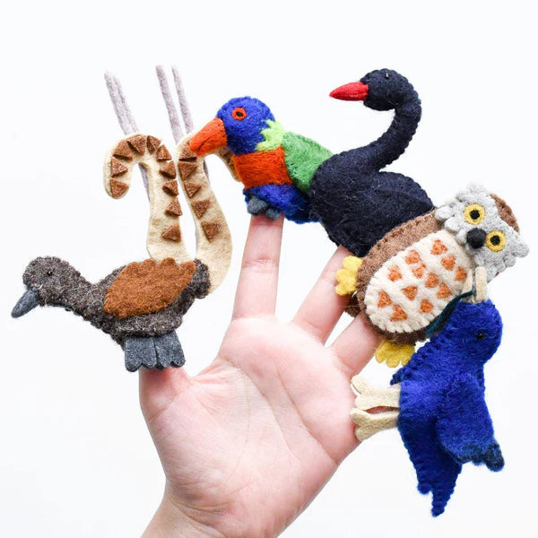 Tara Treasures | Finger Puppet Set - Australian Animals