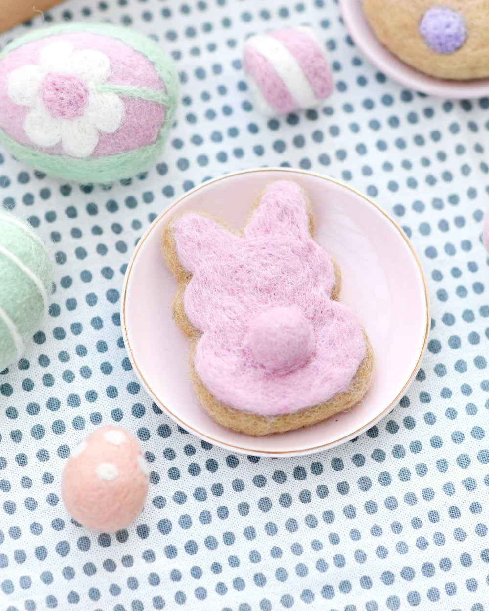 Tara Treasures | Felt Easter Bunny Cookie