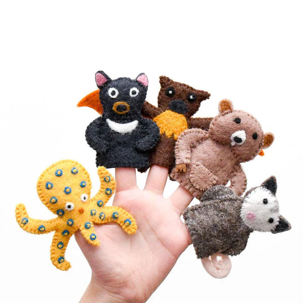 Tara Treasures | Finger Puppet Set - Australian Animals