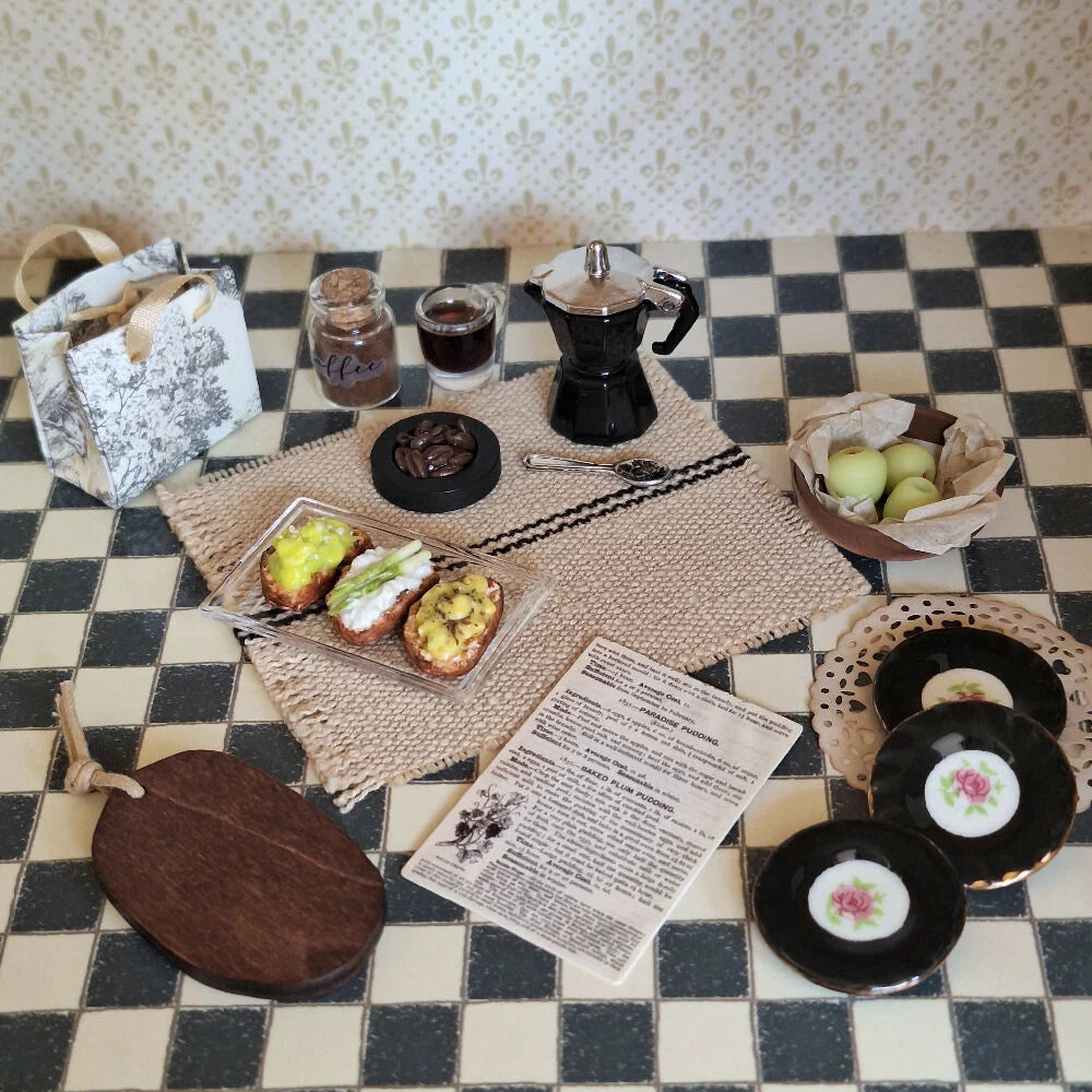 Ratatouille Miniatures | Breakfast & Coffee Set