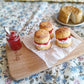 Ratatouille Miniatures | Scone with Cream & Jam