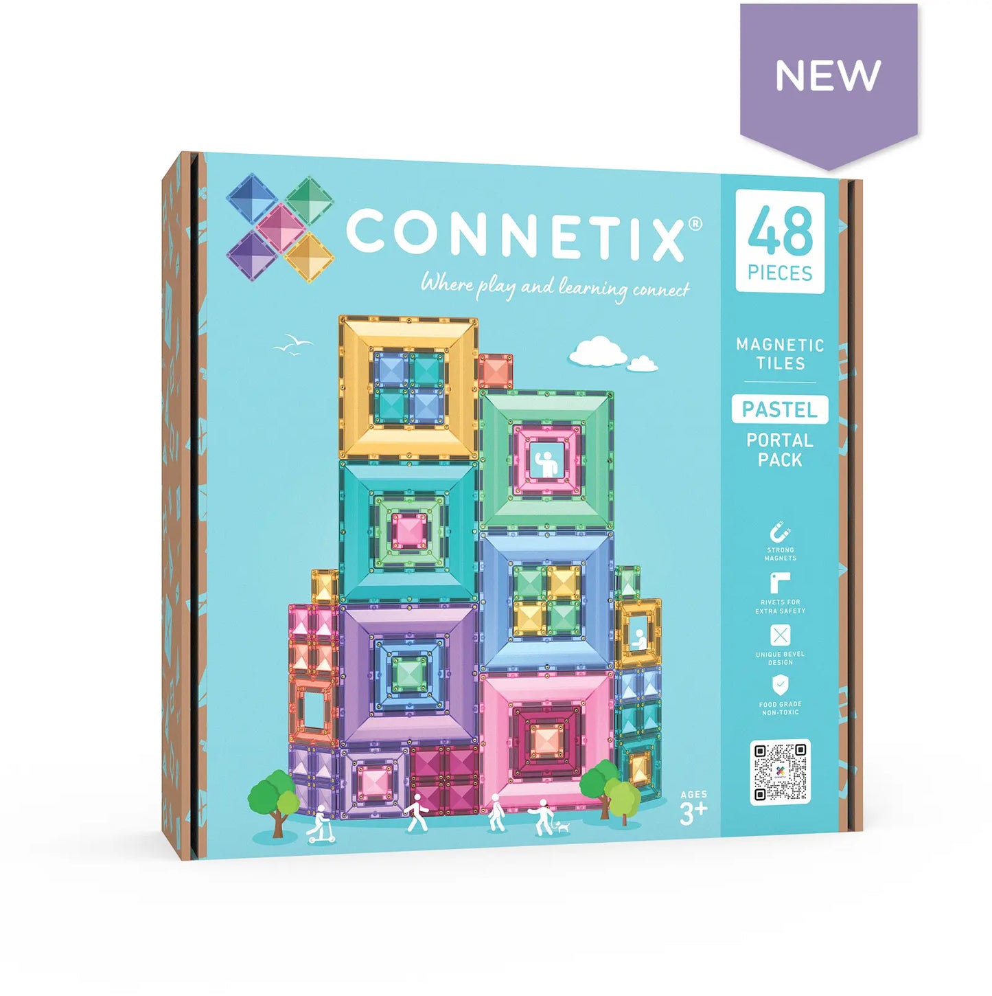 Connetix | Pastel Portal Pack (48pc)