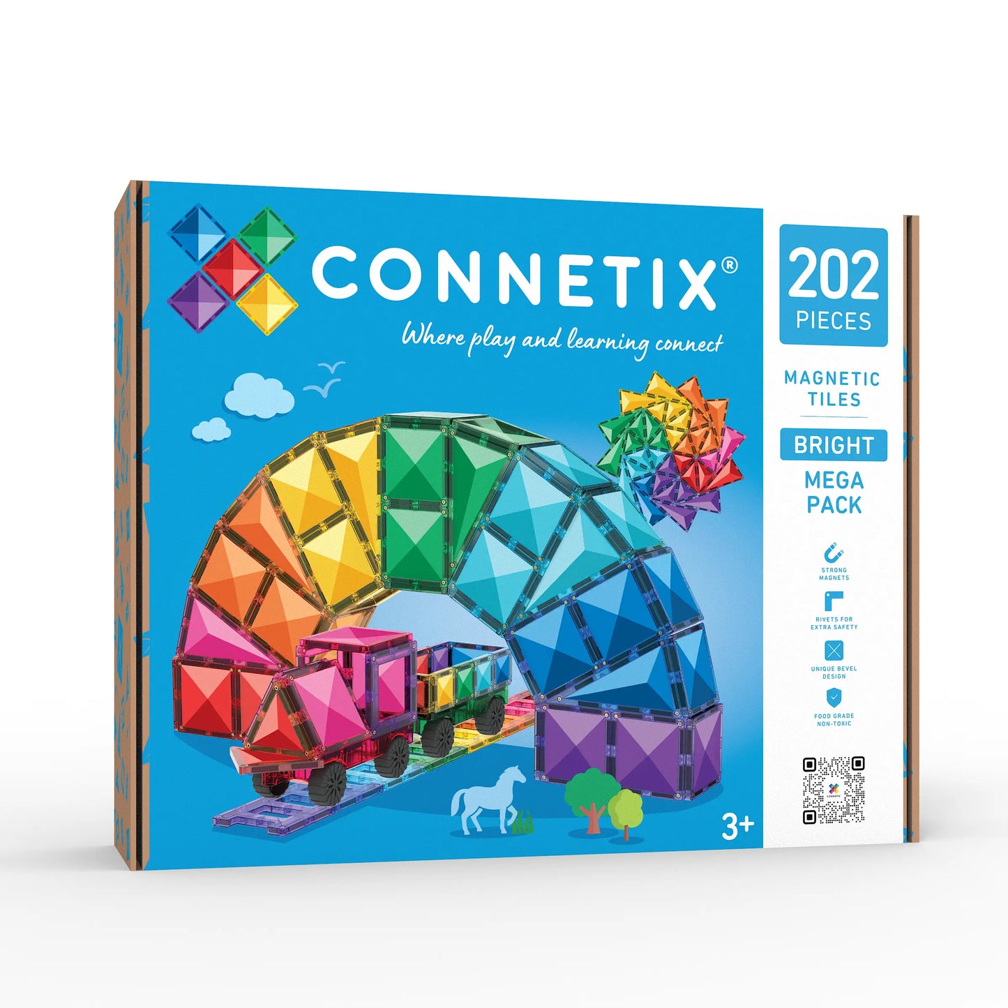Connetix | Mega Pack - Bright (202pc)