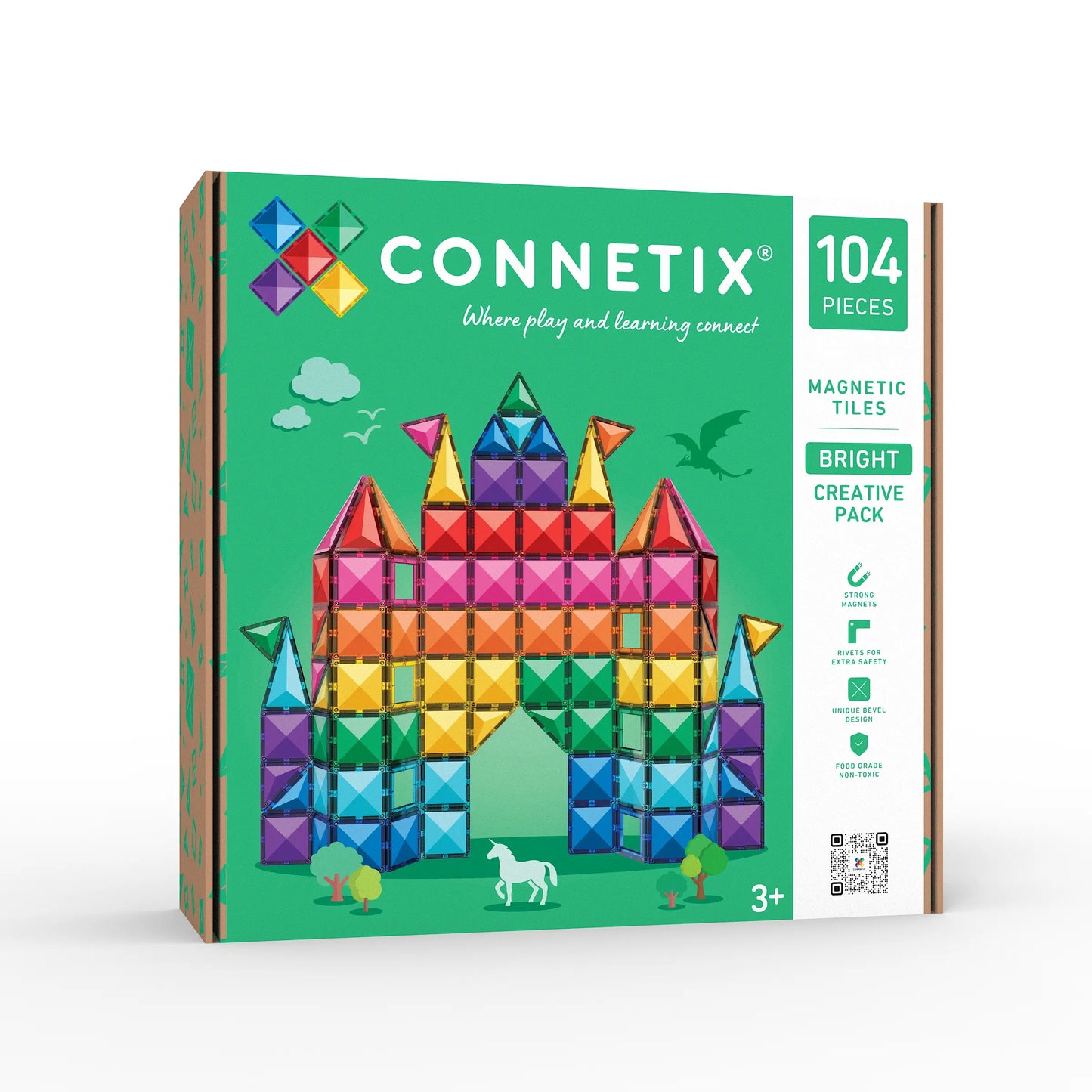 Connetix | Creative Pack - Bright (104pc)