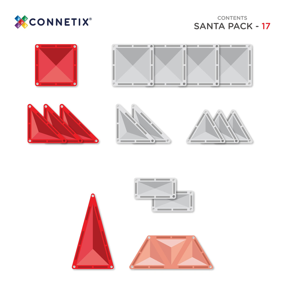 Connetix | Christmas Santa Pack (17pc)