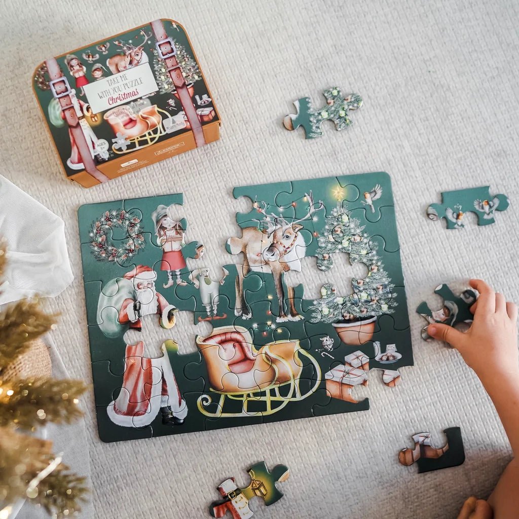 Modern Monty | Christmas"Take Me With You" Puzzle