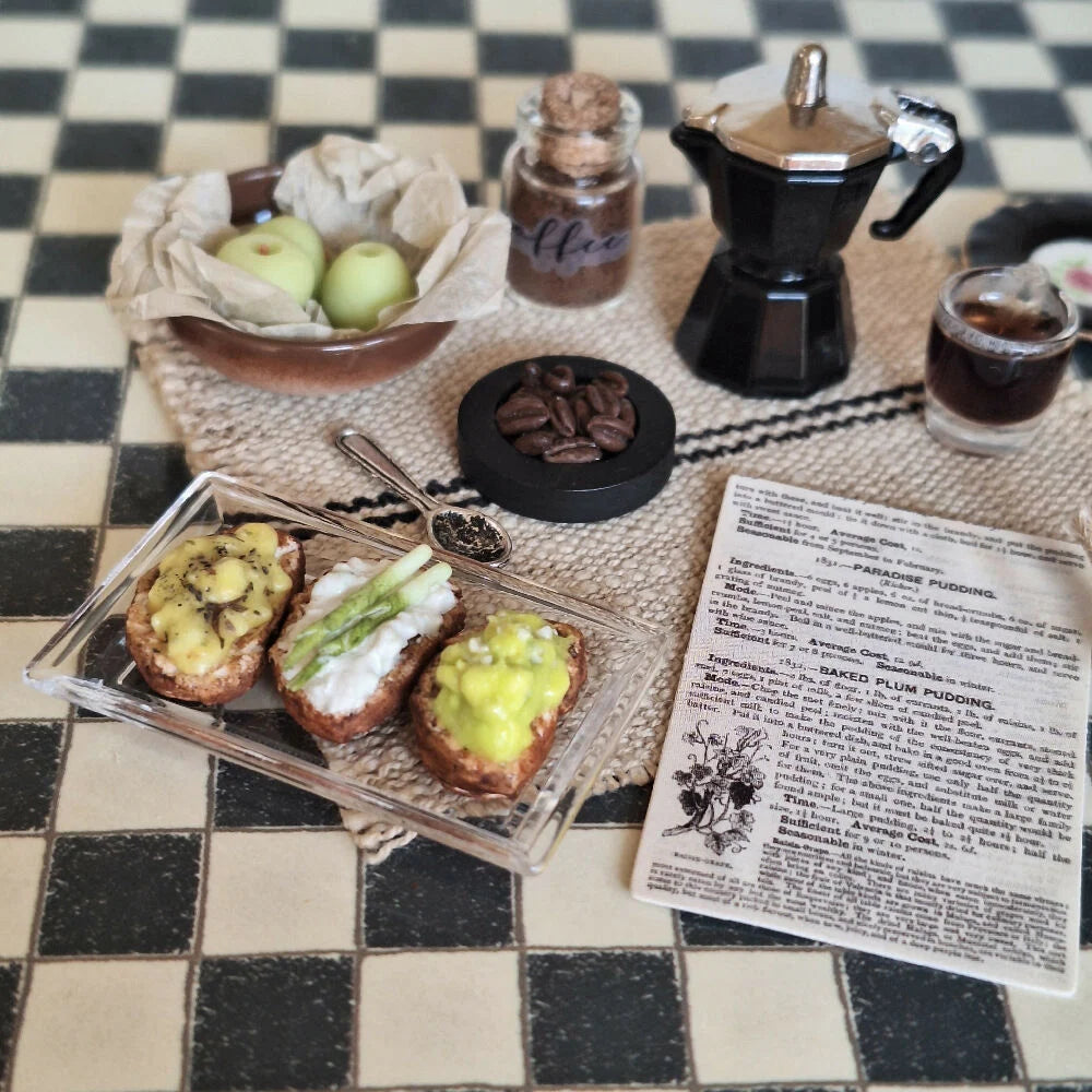 Ratatouille Miniatures | Breakfast & Coffee Set