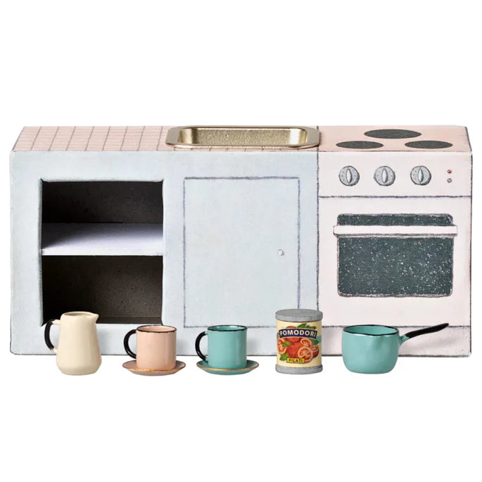 Maileg | Kitchen Set with Counter - Mouse