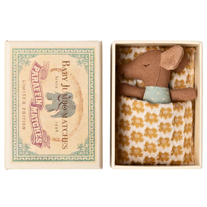 Maileg | Sleepy-Wakey Baby Mouse in Box