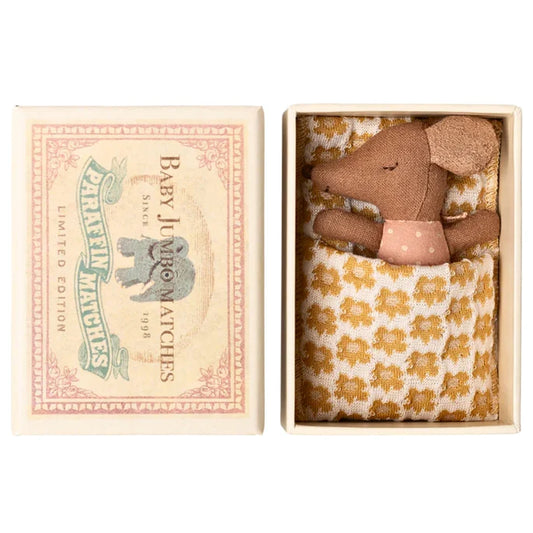 Maileg | Sleepy-Wakey Baby Mouse in Box