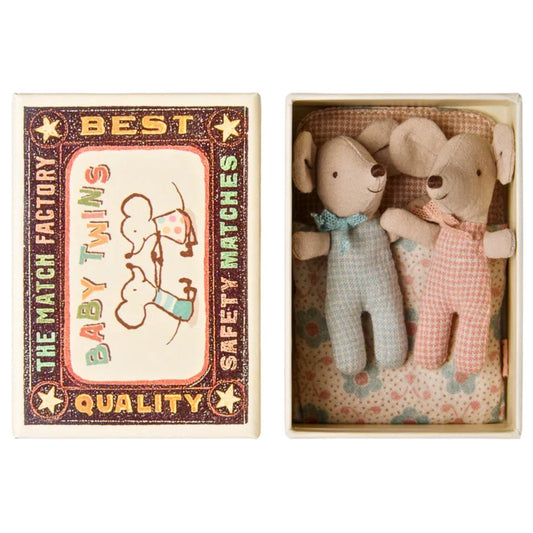 Maileg | Baby Twins in Matchbox (various)