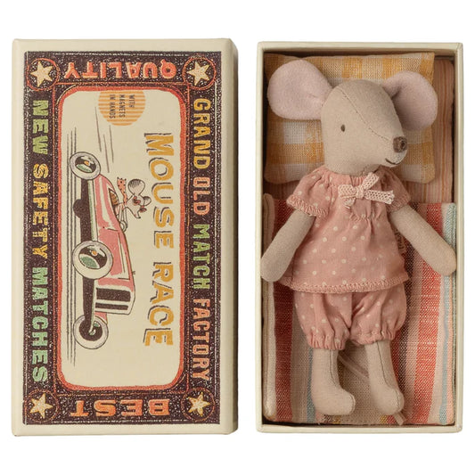 Maileg | Big Sister Mouse in Matchbox (various)