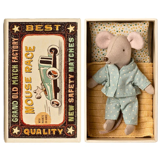 Maileg | Little Brother Mouse in Matchbox (various)