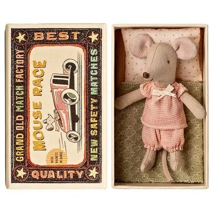 Maileg | Little Sister Mouse in Matchbox (various)
